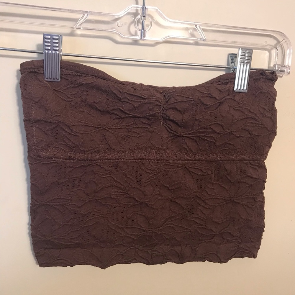 Gypsy & Jade Women’s Lace-Texture Tube Top Size XS/S